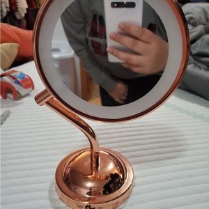 Conair double sided light beauty mirror